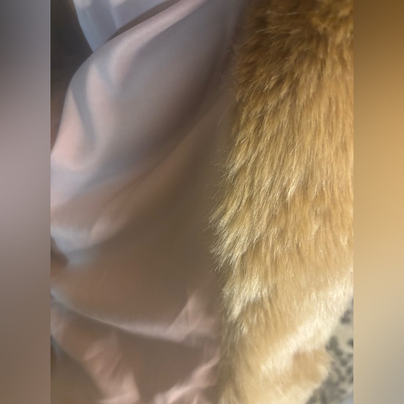 LPA Hooded Faux Fur Coat – Camel | New With Tags | Size Small - Picture 7 of 9